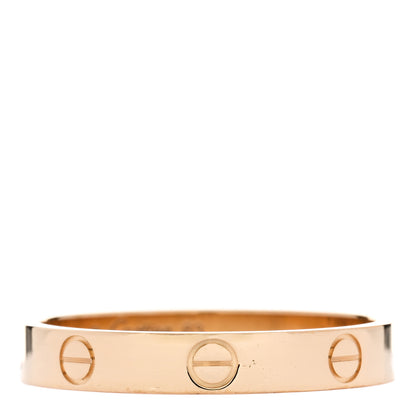 Cartier 18K Yellow Gold 3.5mm LOVE Wedding Band Ring 63 10.5 1 of 6