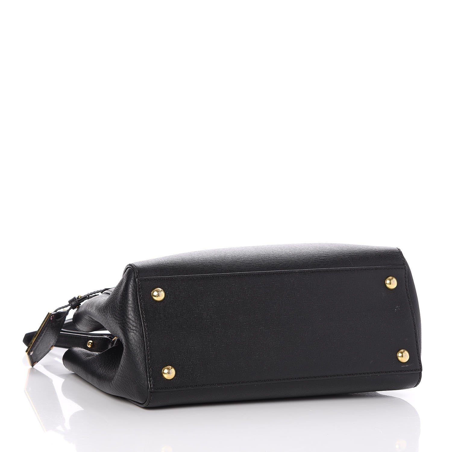 Fendi Vitello Elite Petite 2Jours Tote Black 4 of 7