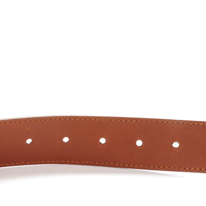 Louis Vuitton Calfskin Logo Belt 95 38 4 of 7