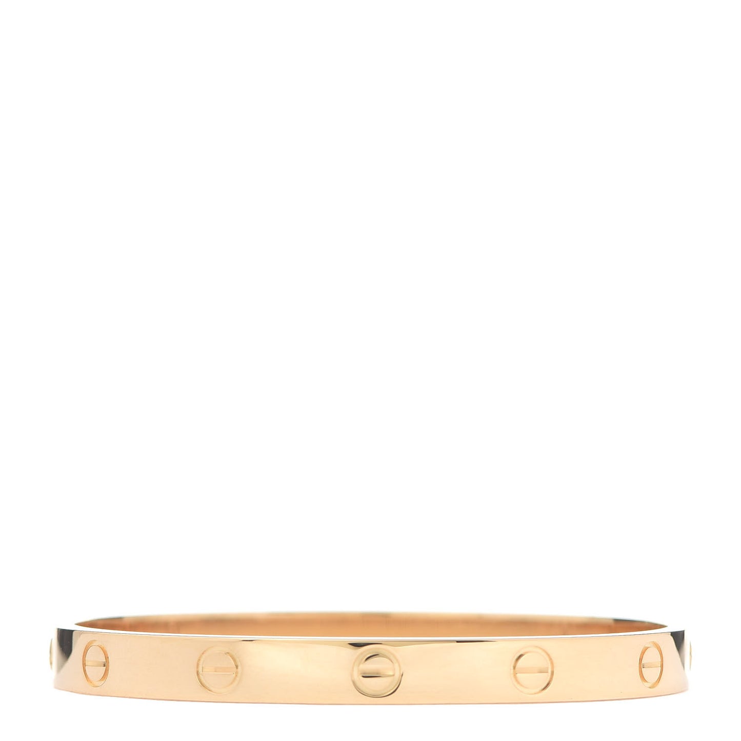 18K Yellow Gold LOVE Bracelet 17
