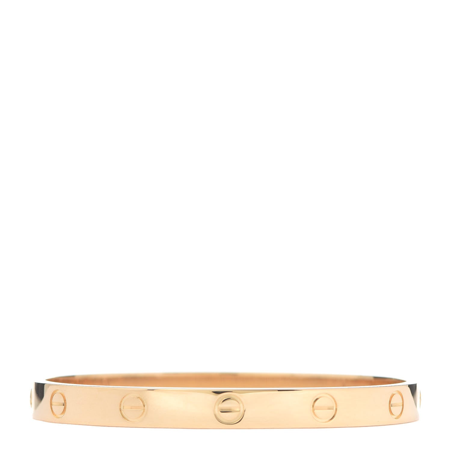 Cartier 18K Yellow Gold LOVE Bracelet 17 3 of 8