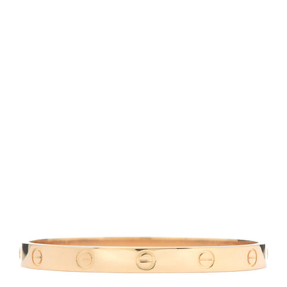 Cartier 18K Yellow Gold LOVE Bracelet 17 3 of 8