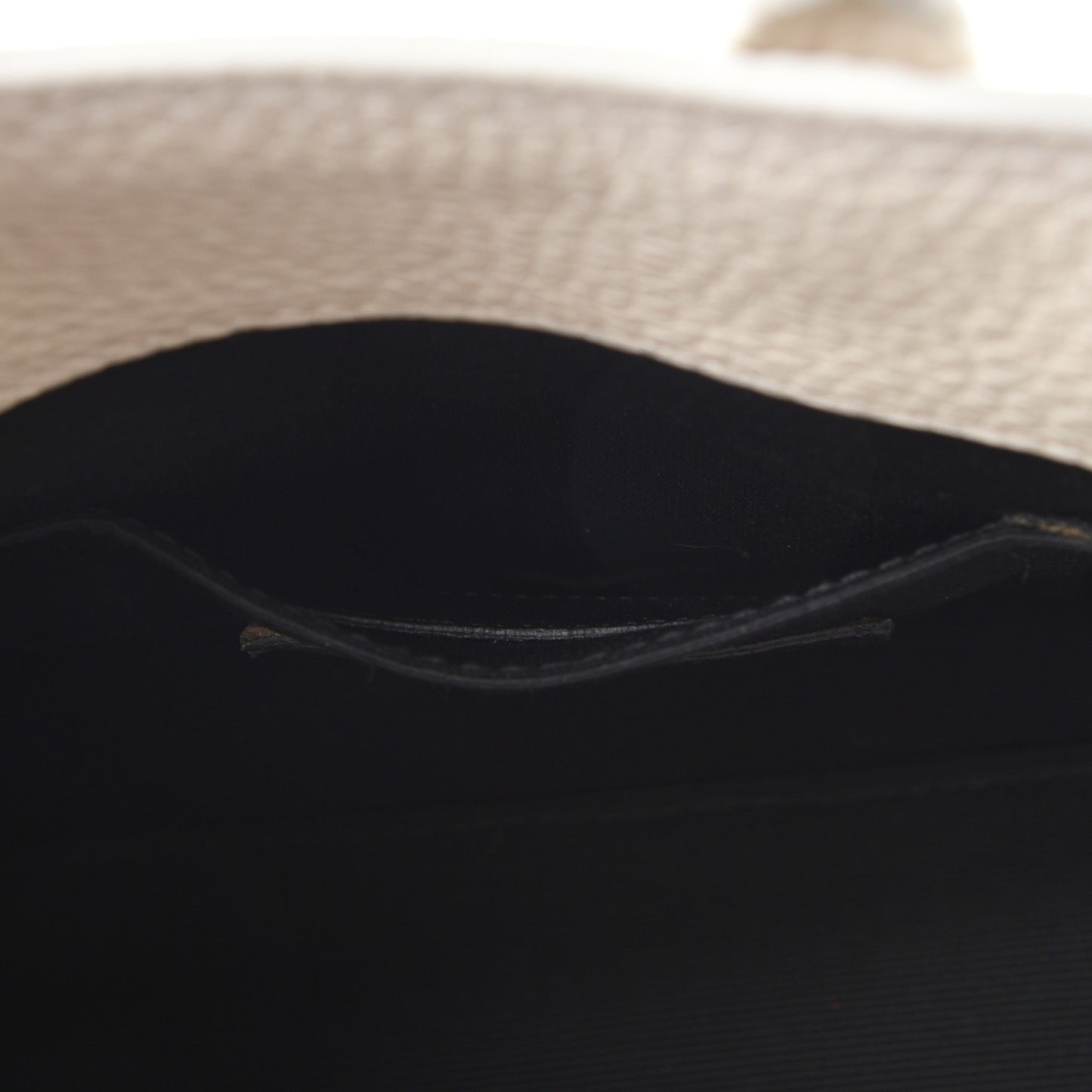 Calfskin Nano Sac de Jour Dove White