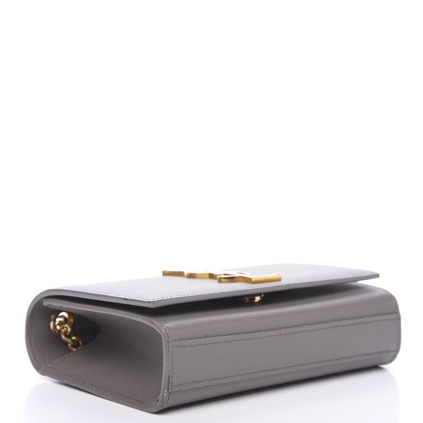 Grain De Poudre Small Monogram Kate Satchel Fog