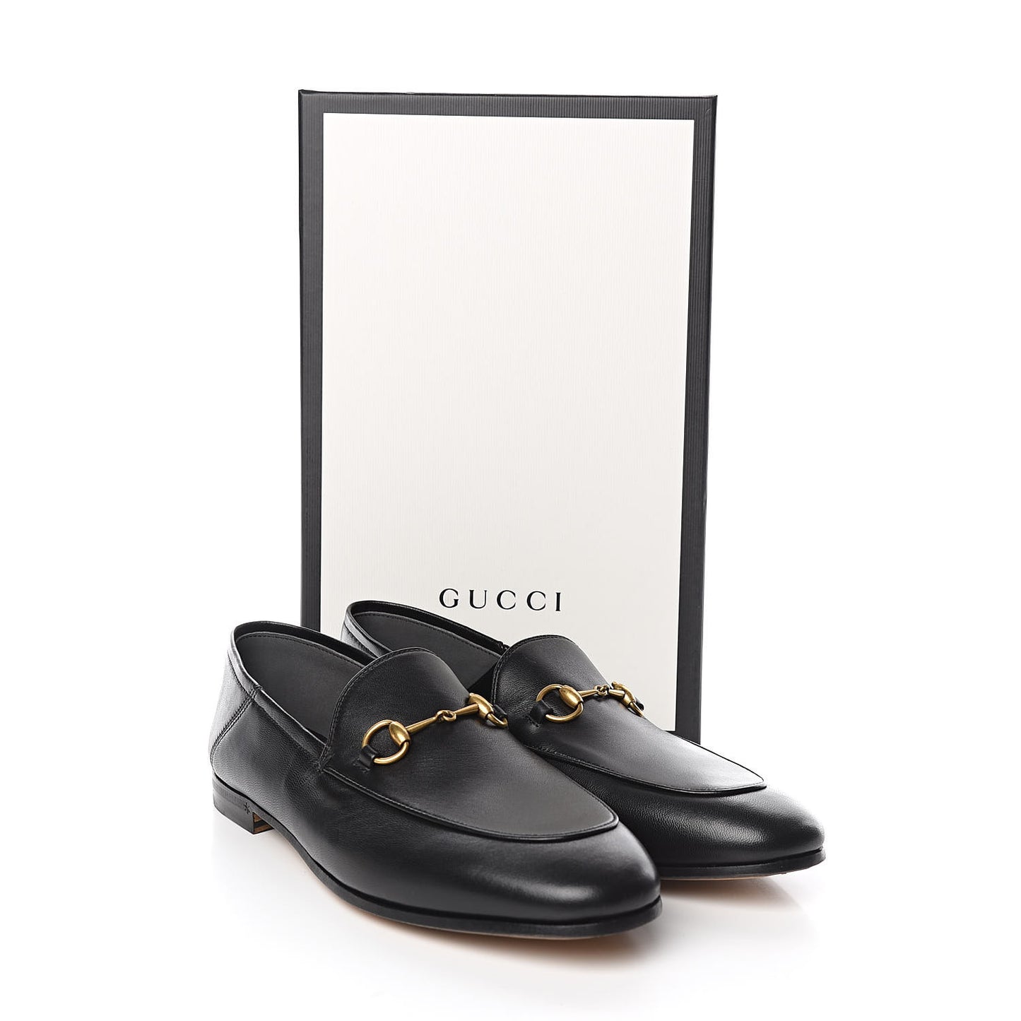 Lambskin Womens Brixton Horsebit Loafers 40 Black