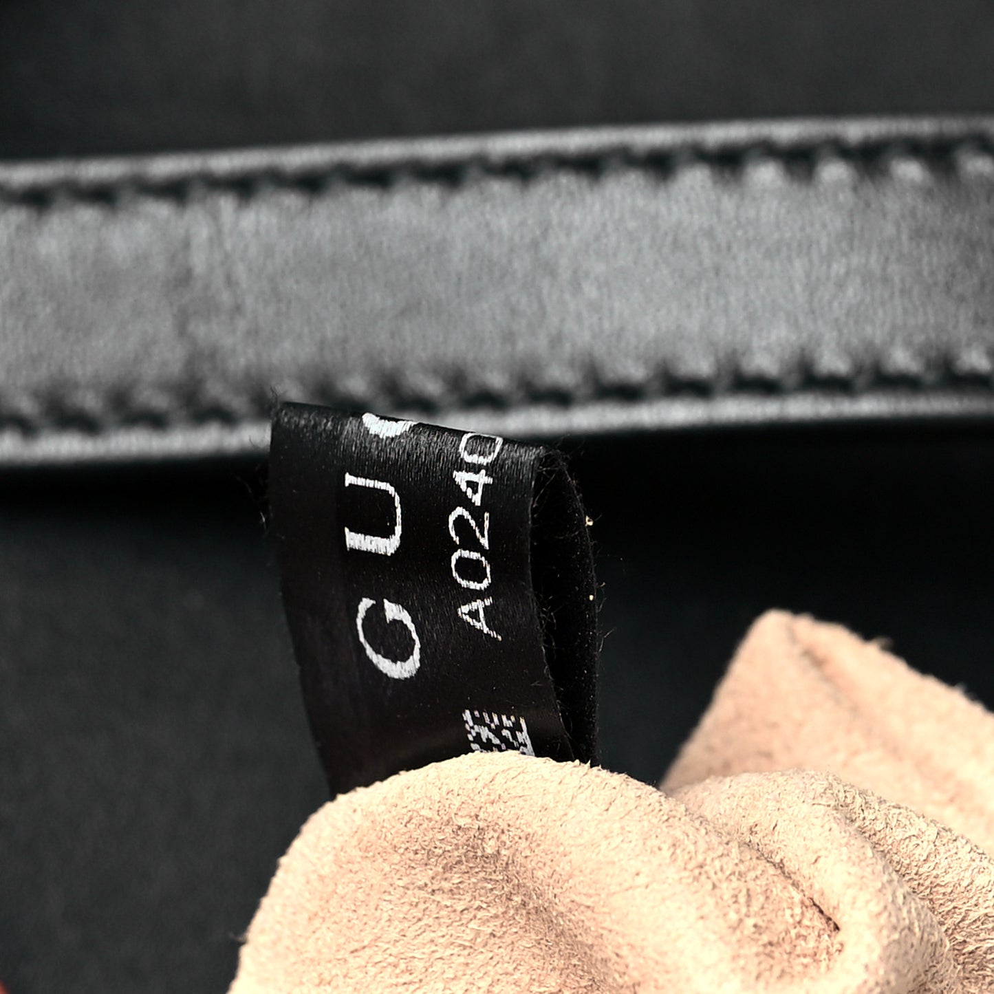 GG Supreme Monogram Small Osiride Top Handle Bag Black Gold