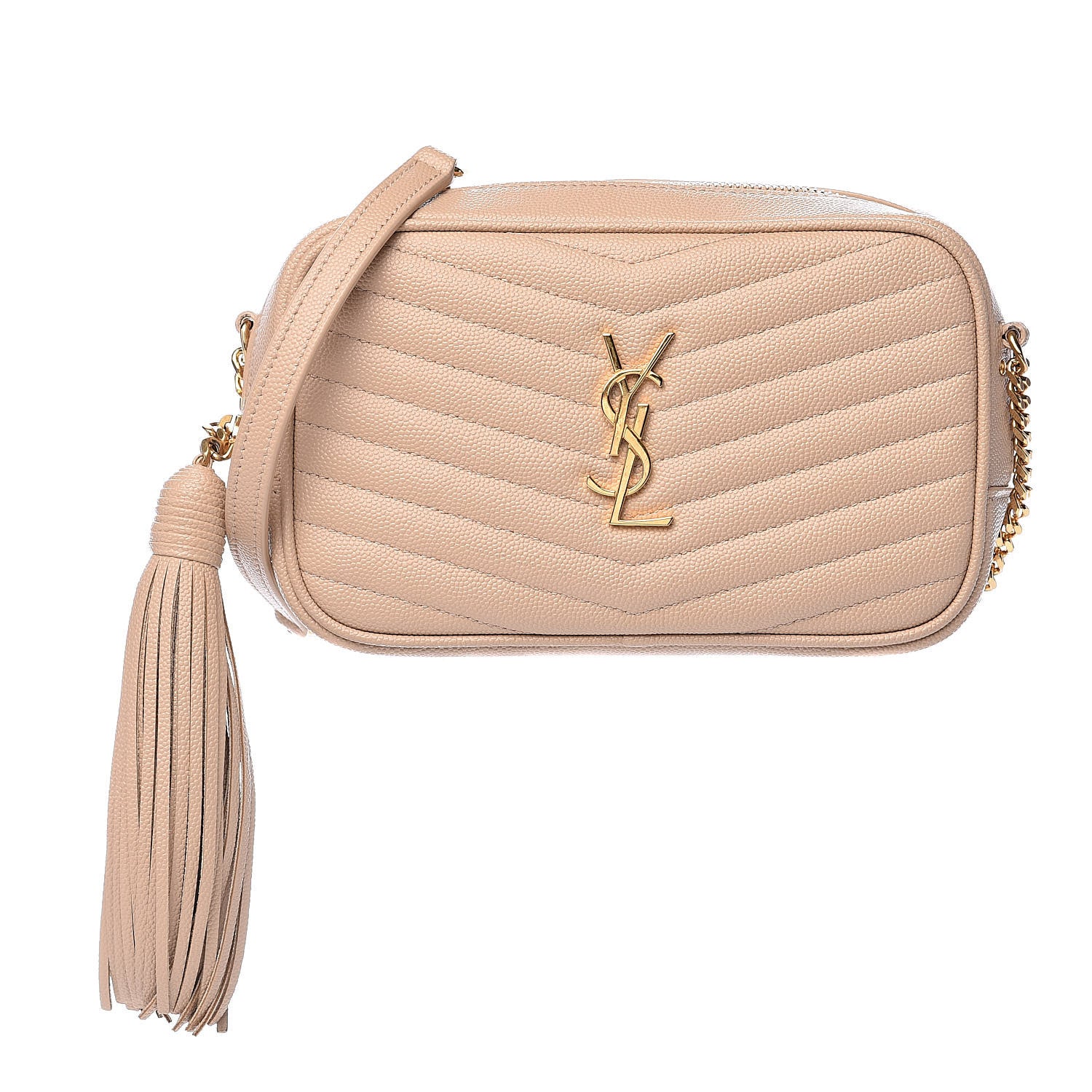 Saint Laurent Grain De Poudre Matelasse Monogram Mini Lou Camera Bag New Powder 1 of 12