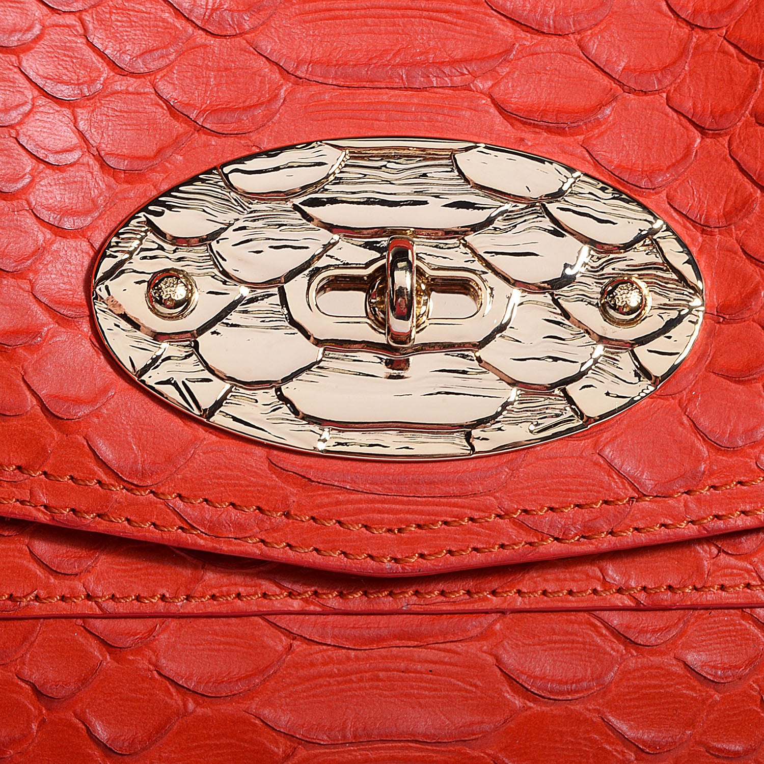 Mulberry Silky Snake Print Alexa Flame 3 of 12