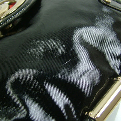 Gucci Dialux GG BRITT Tassel Shoulder Bag Hobo Black 7 of 12