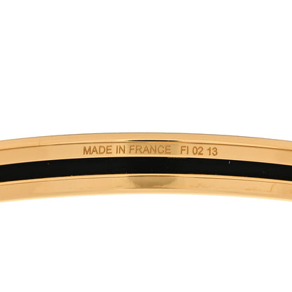 Hermes Enamel Extra Narrow Uni Bracelet 62 Rouge Jumping 5 of 6