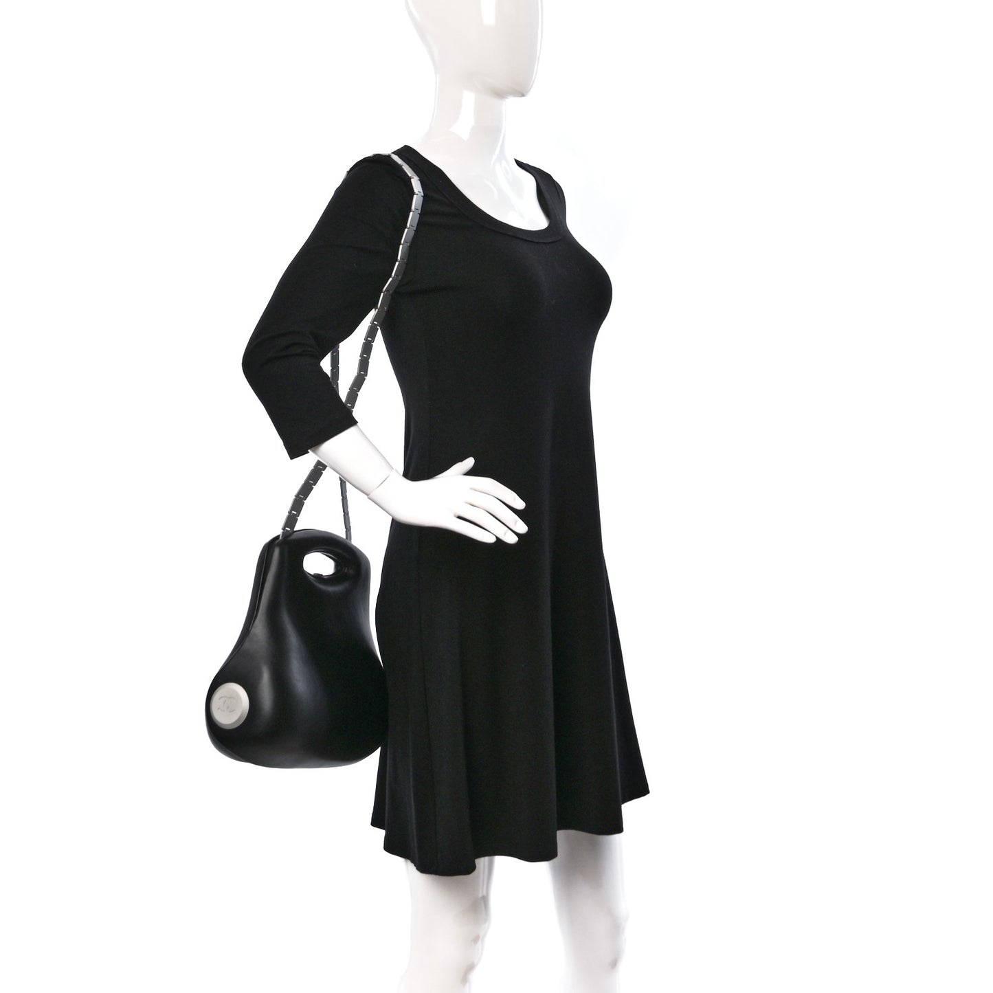 Lambskin Millennium 2005 Hard Case Bag Black