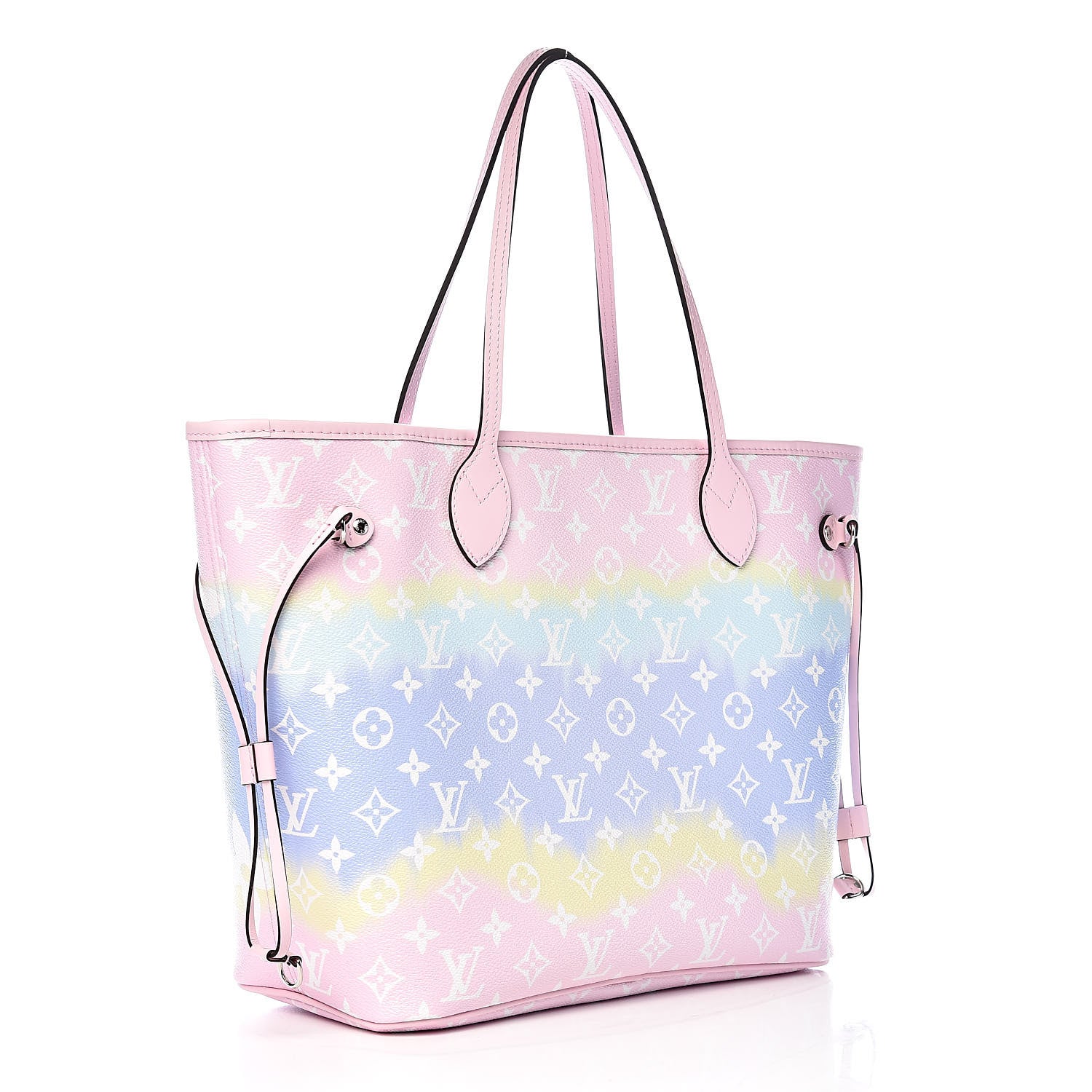 Louis Vuitton Monogram Escale Neverfull MM Pastel 3 of 11