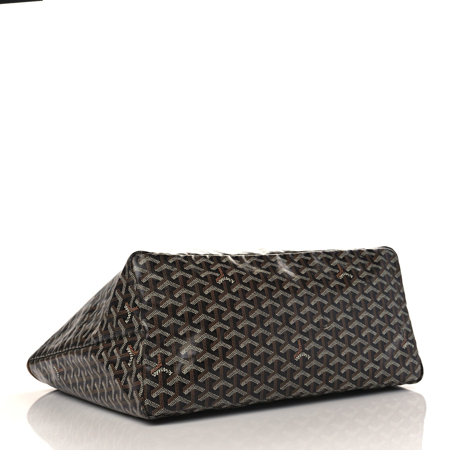 Goyard Goyardine Saint Louis GM Black Gold 5 of 10