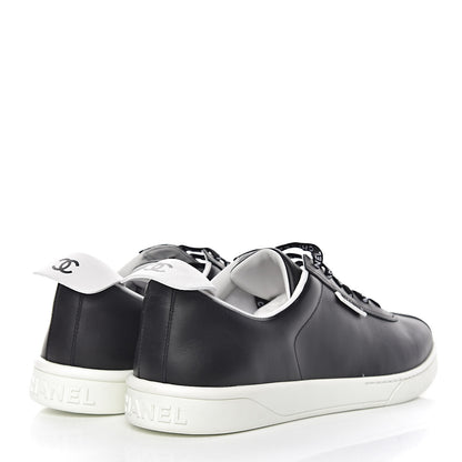 Chanel Calfskin Mens Sneakers 45 Black 4 of 11