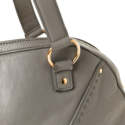 Saint Laurent Calfskin Large Muse Gray 13 of 20