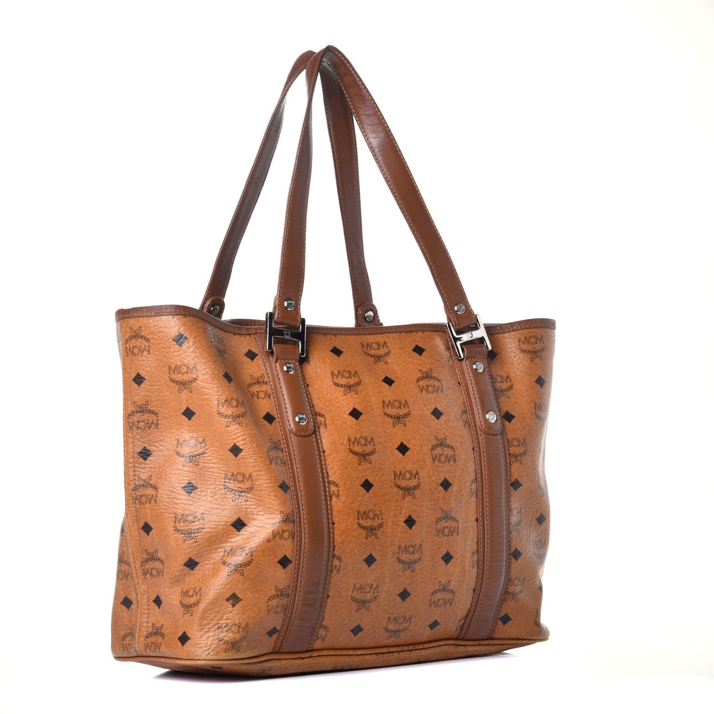 Visetos Shopping Tote Cognac