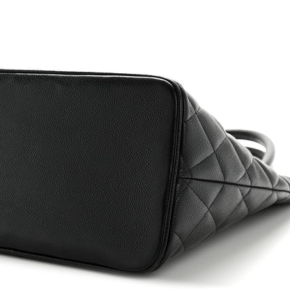 Chanel Caviar Quilted Medallion Tote Black 11 of 15