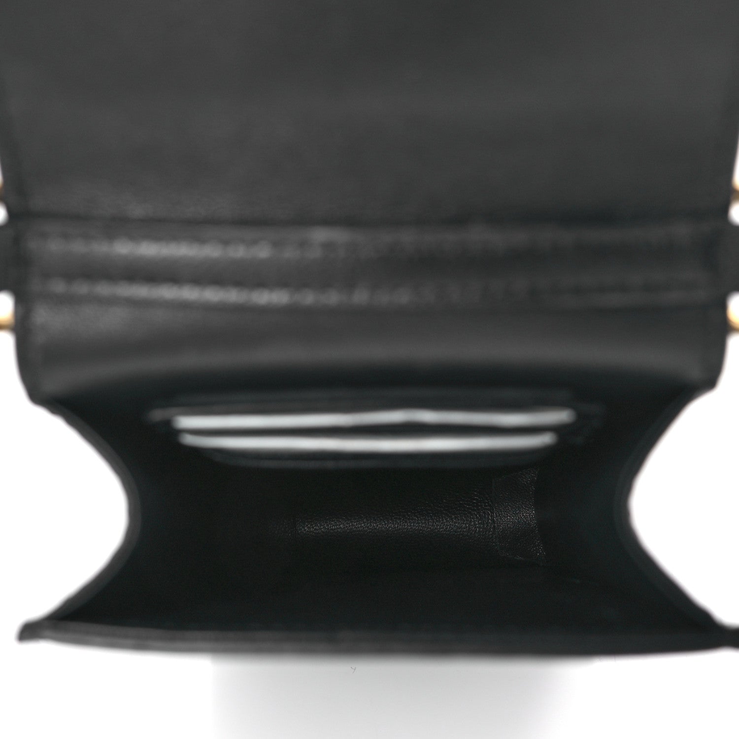 Valentino Garavani Calfskin Loco Phone Case With Chain Black 5 of 8
