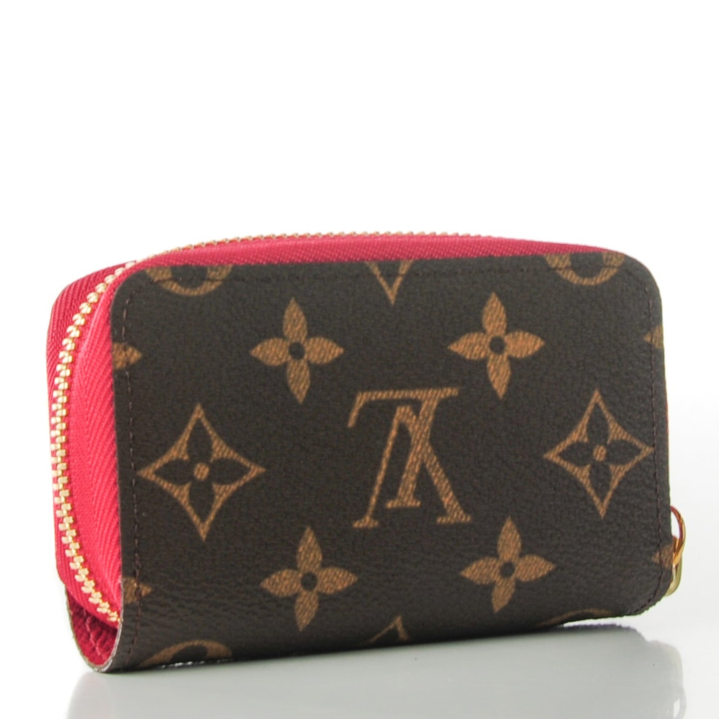 Monogram Zippy Multicartes Fuchsia