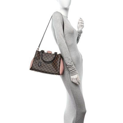 Louis Vuitton Damier Ebene Cuir Taurillon Brittany Magnolia 2 of 9