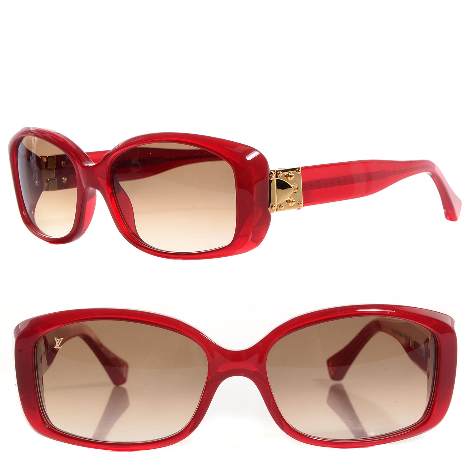Louis Vuitton Soupcon GM Sunglasses Z0076W Pomme D'Amour 1 of 5
