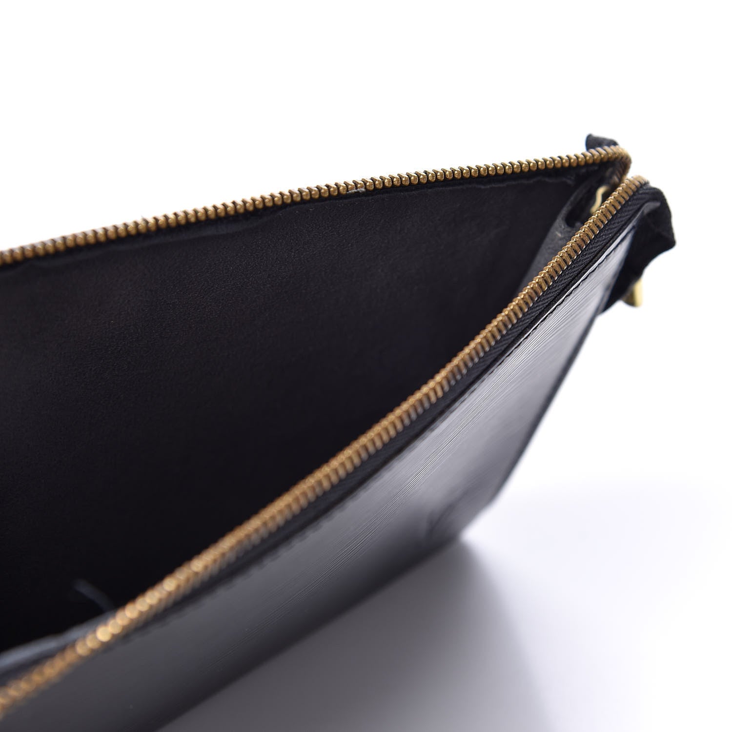 Louis Vuitton Epi Pochette Accessories 24 Black 4 of 8