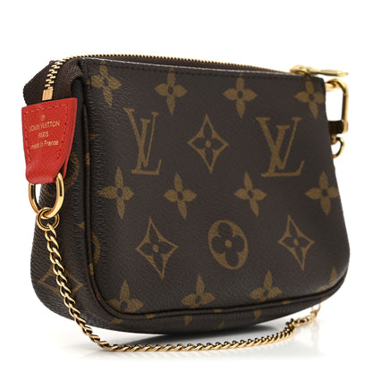 Louis Vuitton Monogram 2018 Christmas Animation Mini Cats Pochette Accessories 3 of 8
