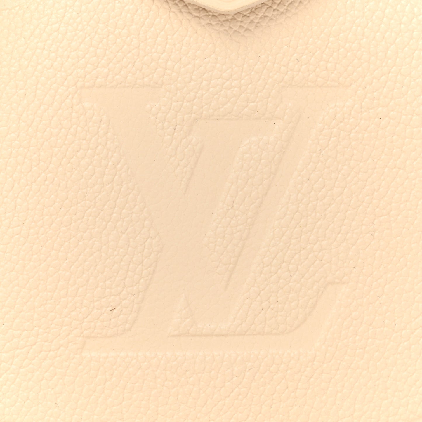 LOUIS VUITTON Empreinte Monogram Giant Multi Pochette Accessories Large Pochette Cream