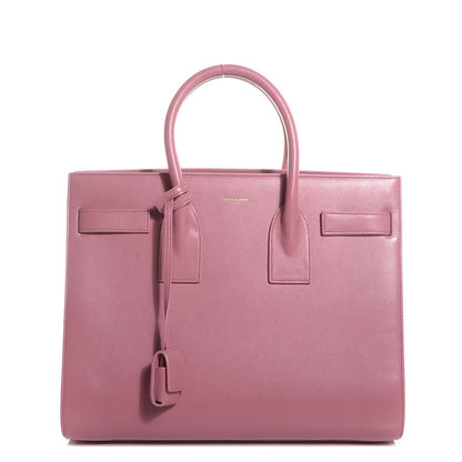 Saint Laurent Calfskin Small Sac De Jour Dark Rose 1 of 9