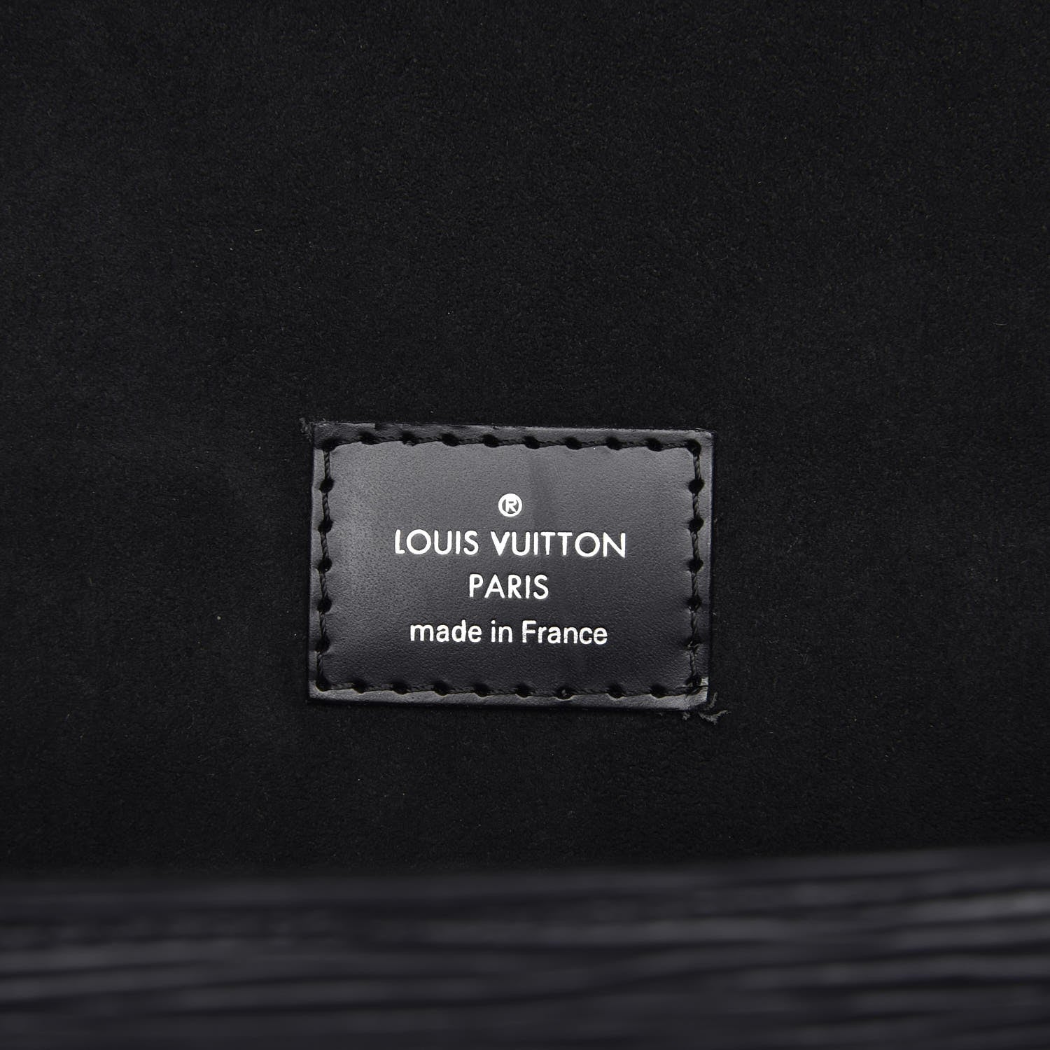 Louis Vuitton Epi Cluny MM Black 7 of 8