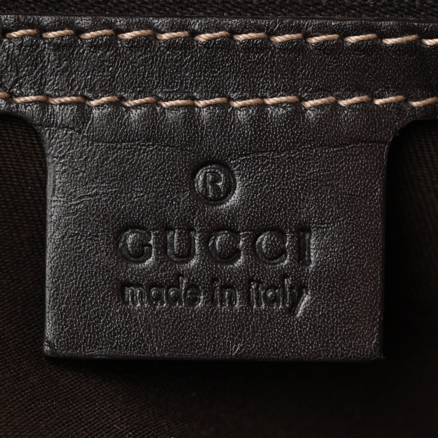 Gucci Monogram Large Queen Tote Brown 6 of 11
