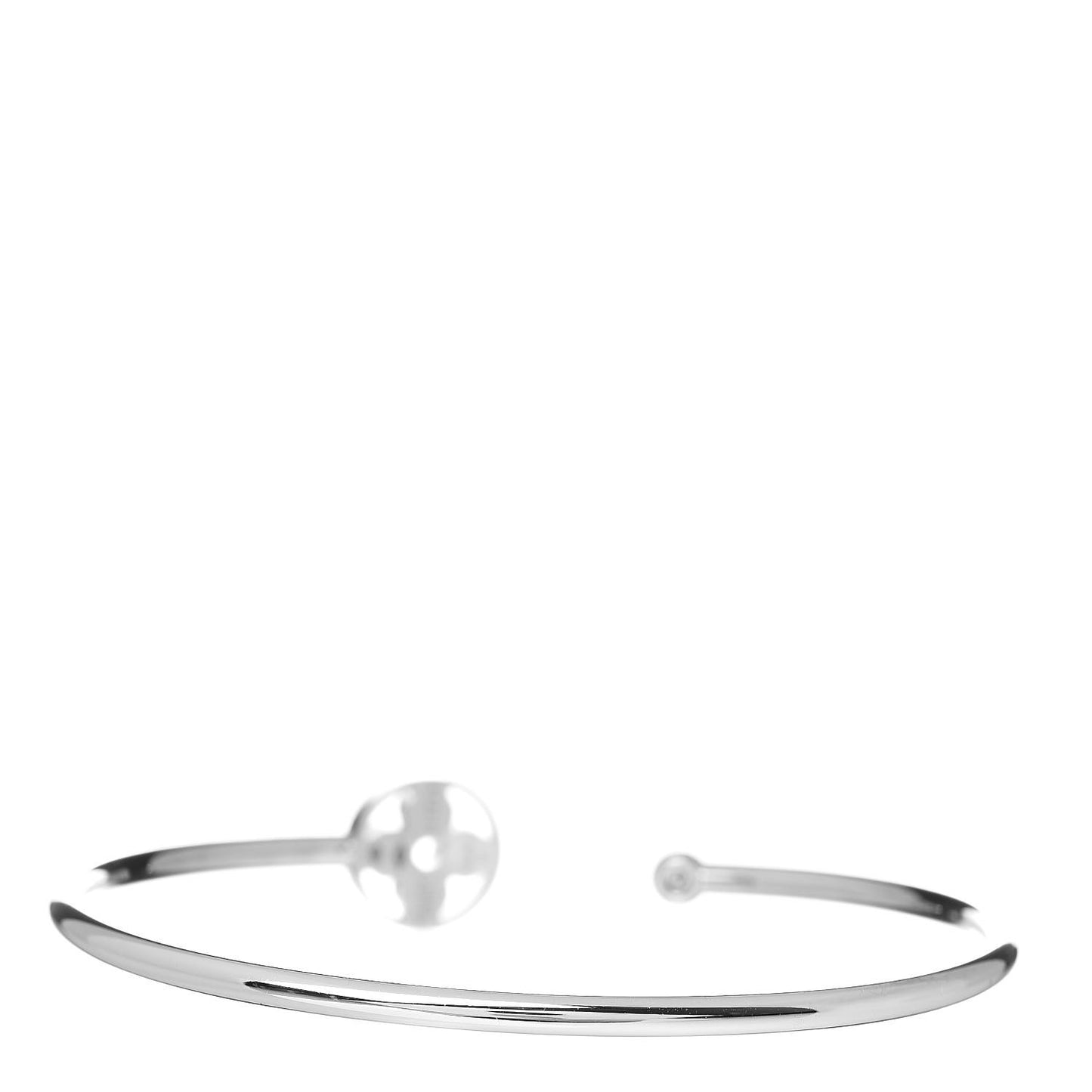 18K White Gold Diamond Idylle Blossom Twist Bracelet