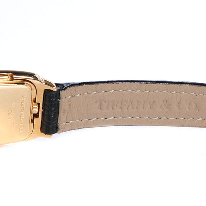 Tiffany 18K Yellow Gold Lizard 22mm Quartz Watch 7 of 9