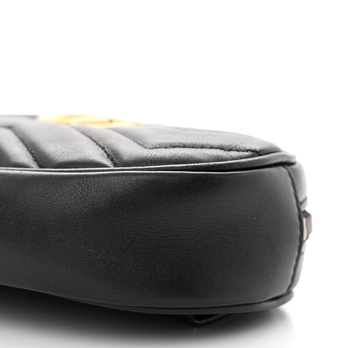 Calfskin Matelasse GG Marmont Belt Bag 75 30 75/30 Black