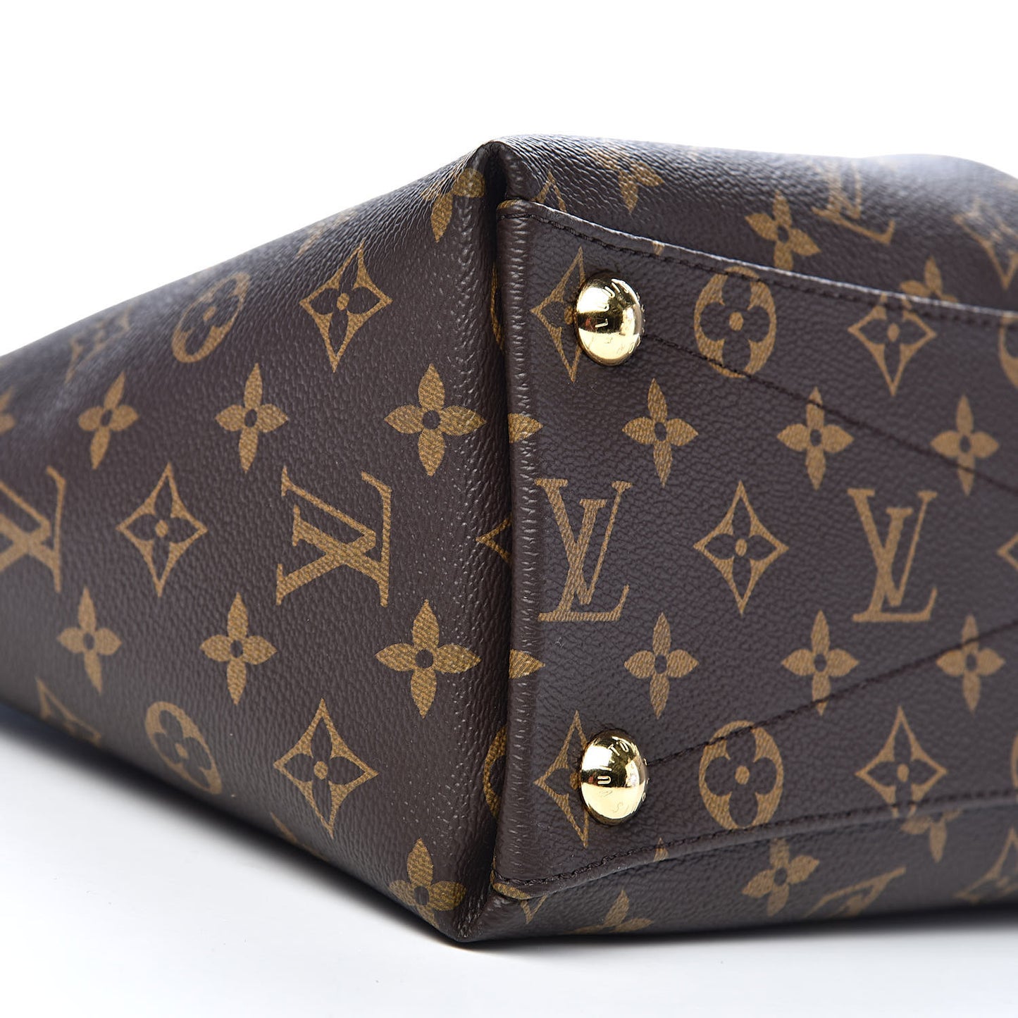 Monogram V Tote MM Black