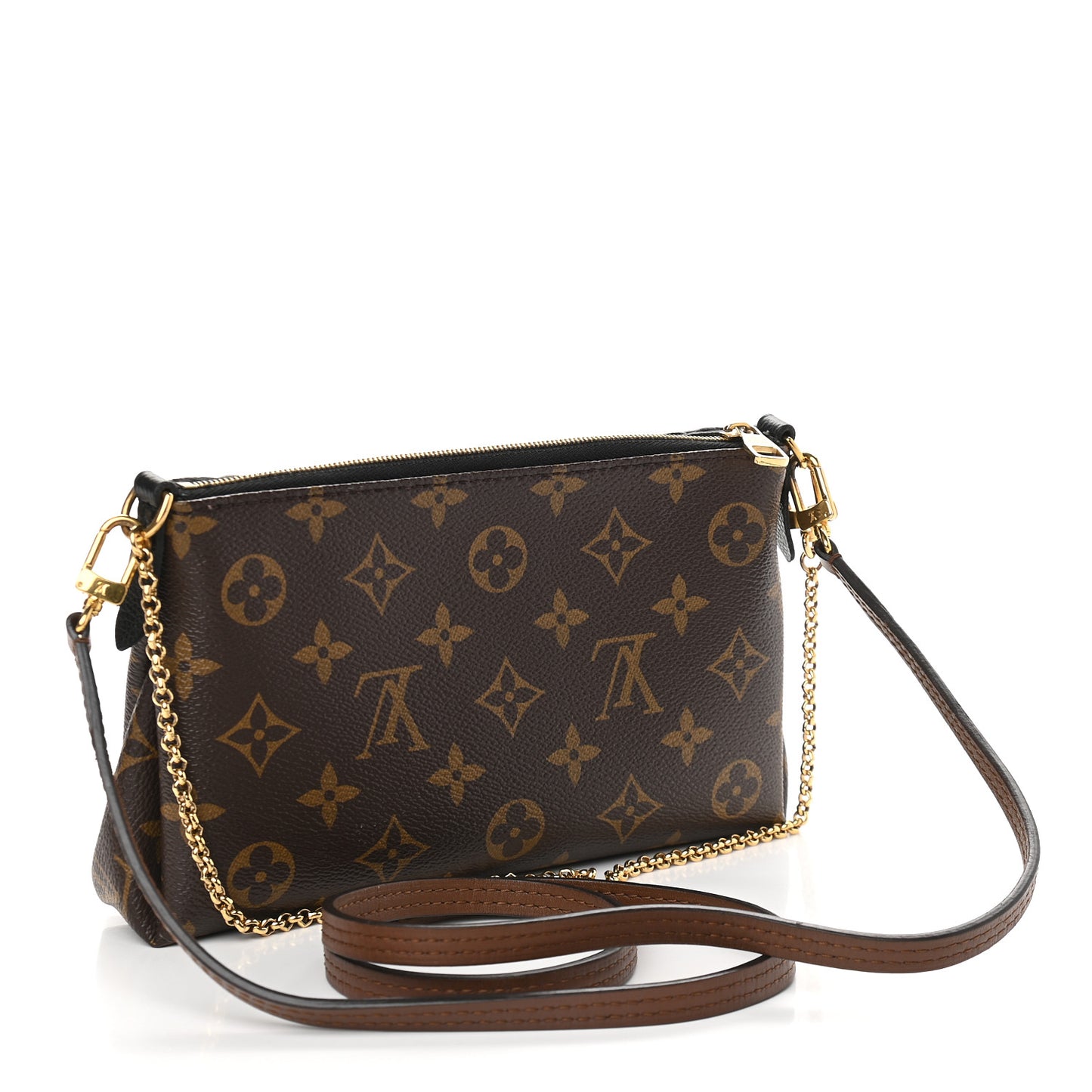 Monogram Pallas Clutch Black