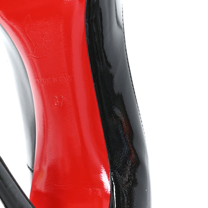 Christian Louboutin Patent So Kate 120 Pumps 37 Black 7 of 9