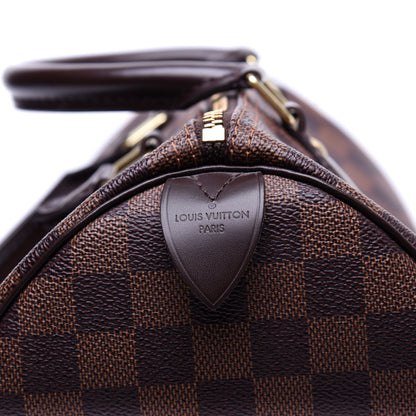 Louis Vuitton Damier Ebene Speedy 30 8 of 10