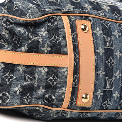 Louis Vuitton Denim Raye Cabas GM 8 of 18