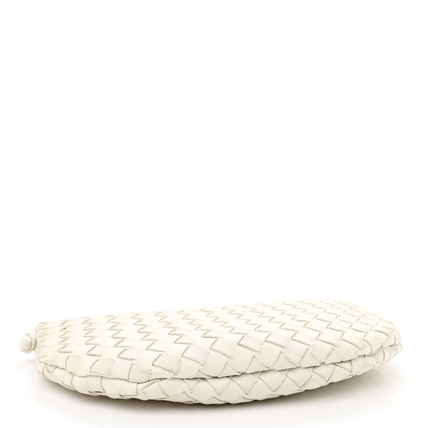 Bottega Veneta Nappa Intrecciato Medium Turn Pouch White 4 of 11