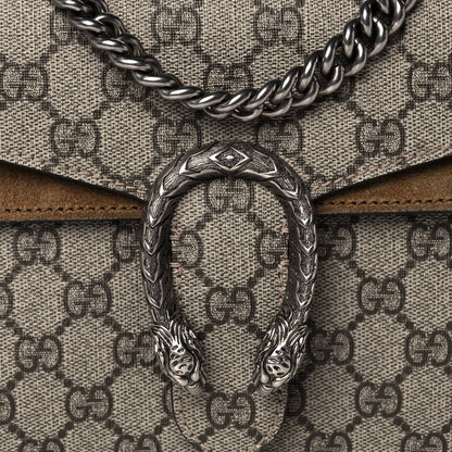 Gucci GG Supreme Monogram Mini Dionysus Shoulder Bag Taupe 8 of 14