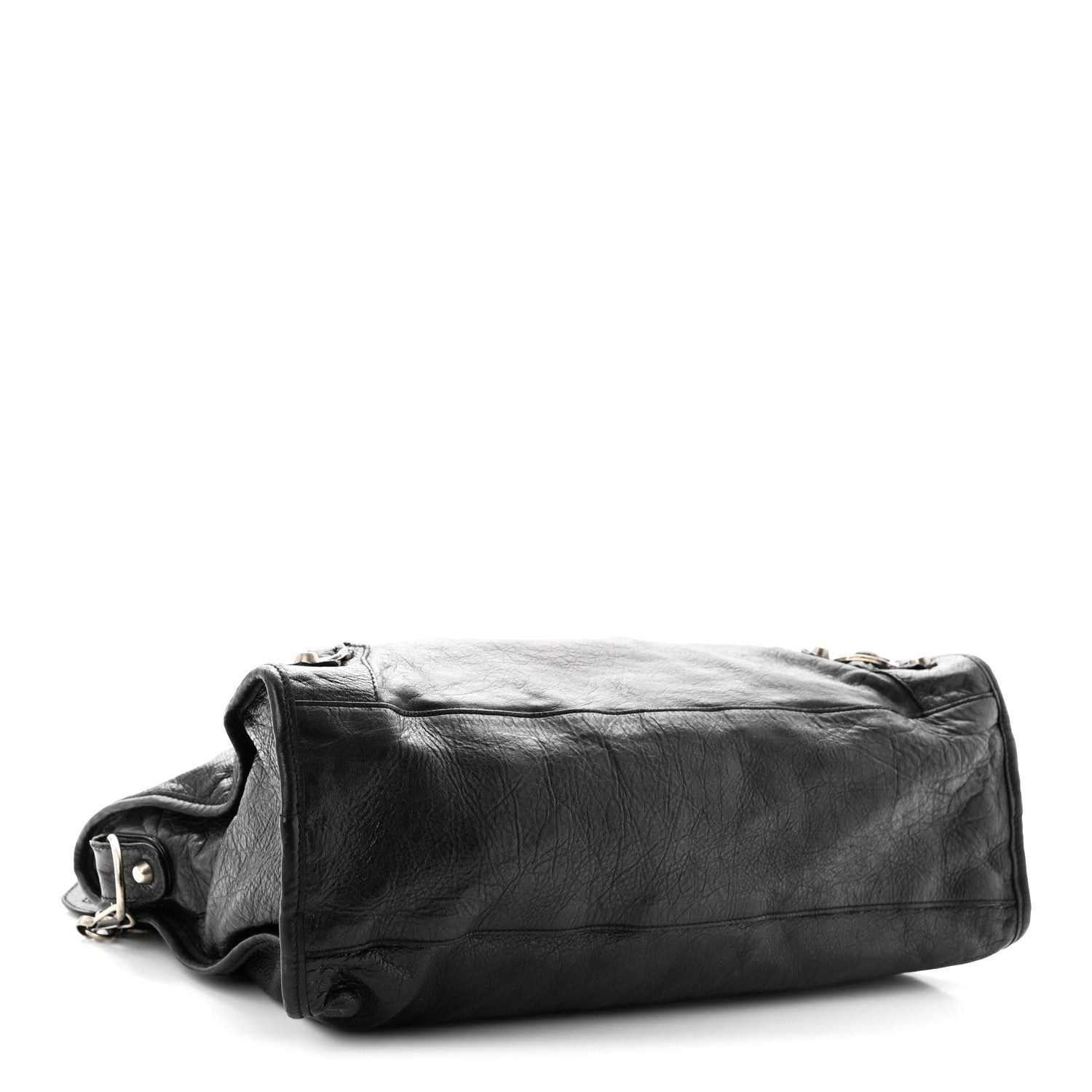 Balenciaga Agneau Classic Silver Hardware City Black 5 of 12