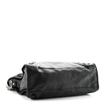 Balenciaga Agneau Classic Silver Hardware City Black 5 of 12