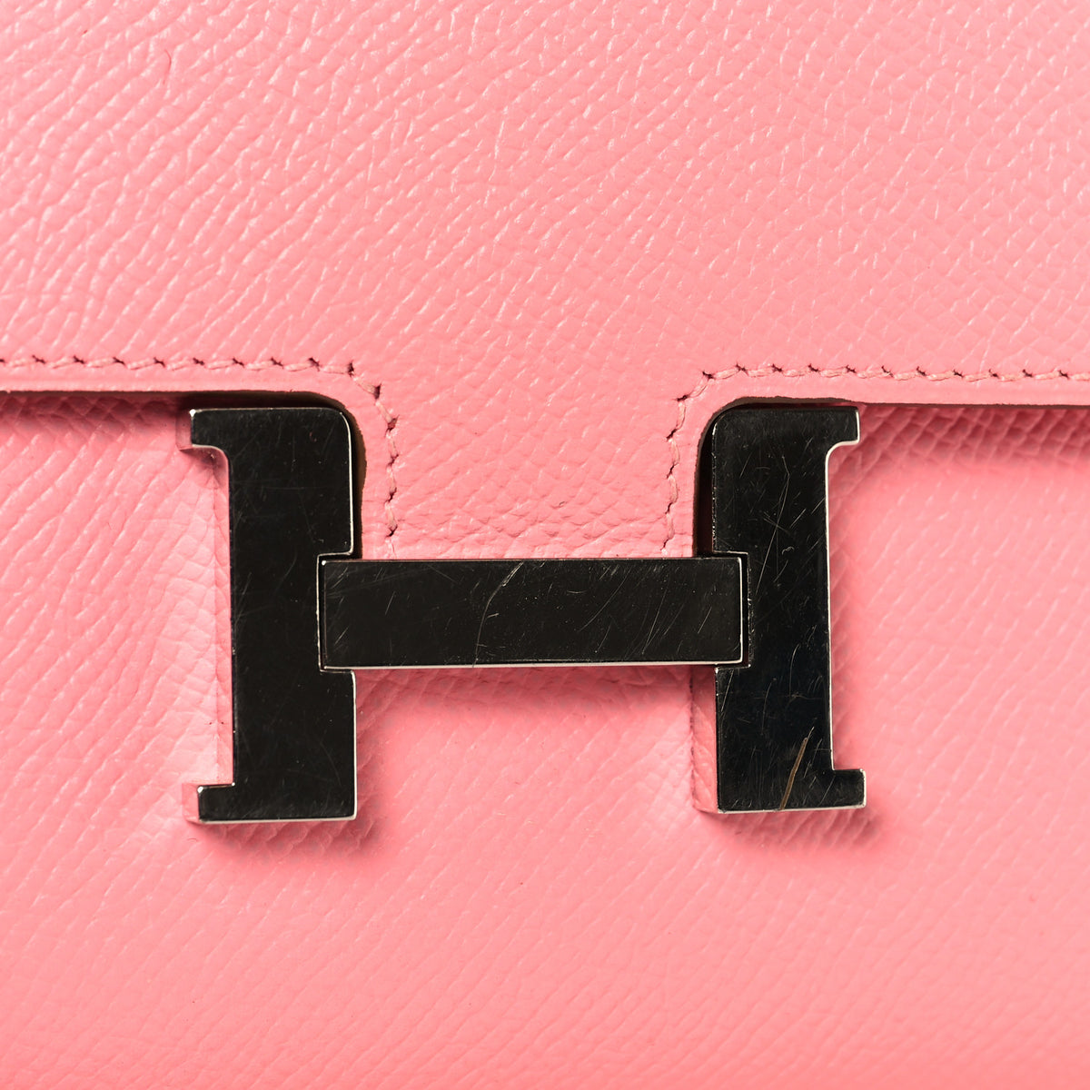 Hermes Epsom Constance Long Wallet Rose Confetti 7 of 7