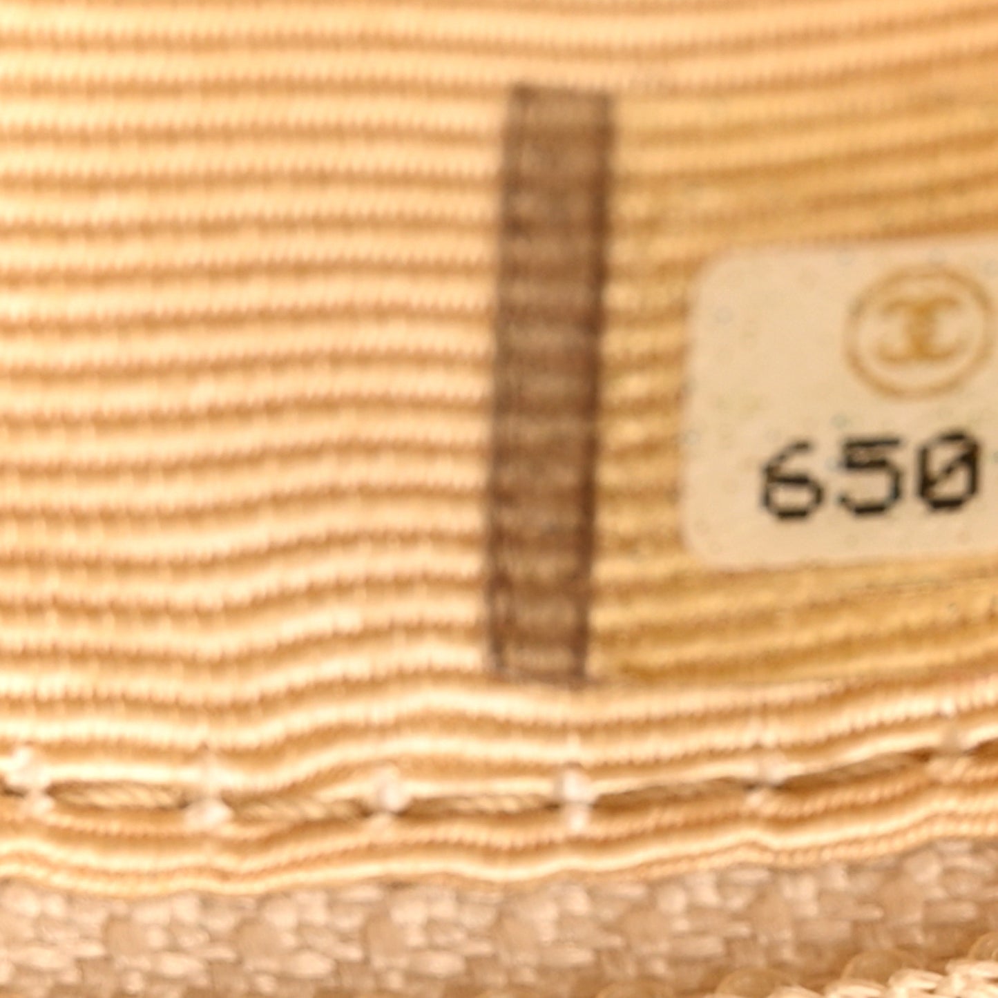 Caviar Quilted Bekko Shopper Tote Beige