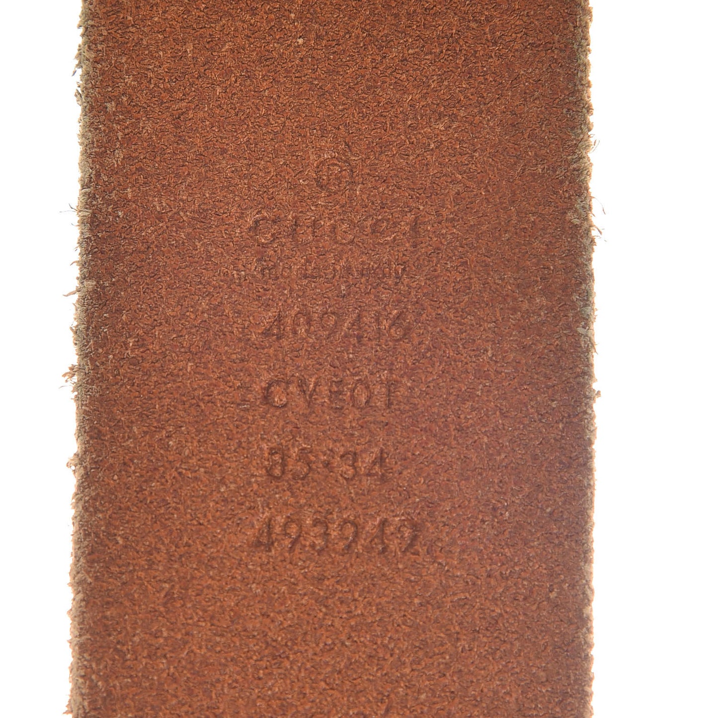 Faded Calfskin Double G 40mm Belt 85 34 Cuir