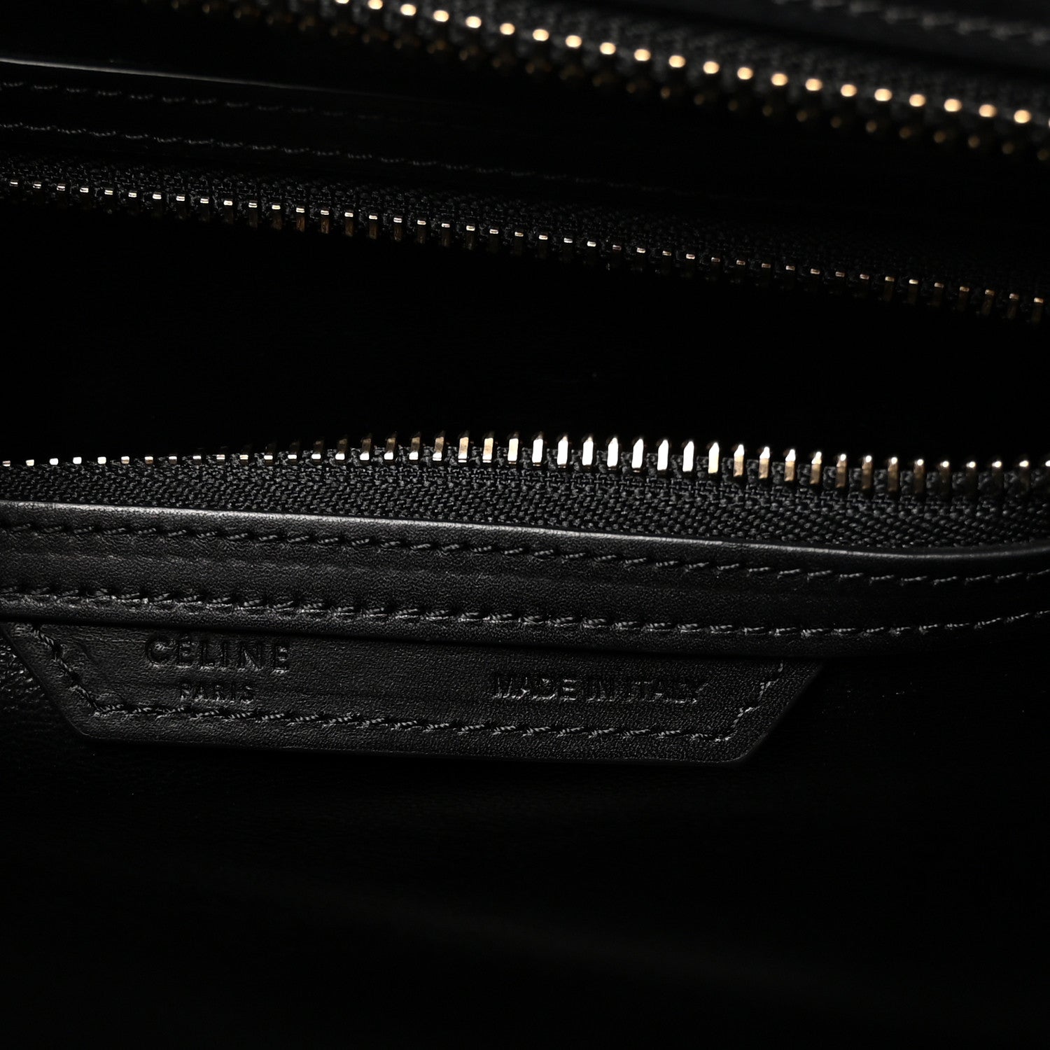 Celine Satin Calfskin Mini Tri-Color Luggage Dark Grey 6 of 9