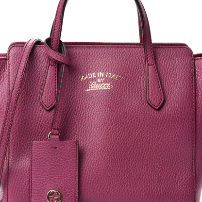 Gucci Dollar Calfskin Mini Swing Top Handle Bag Peonia Flower 9 of 9