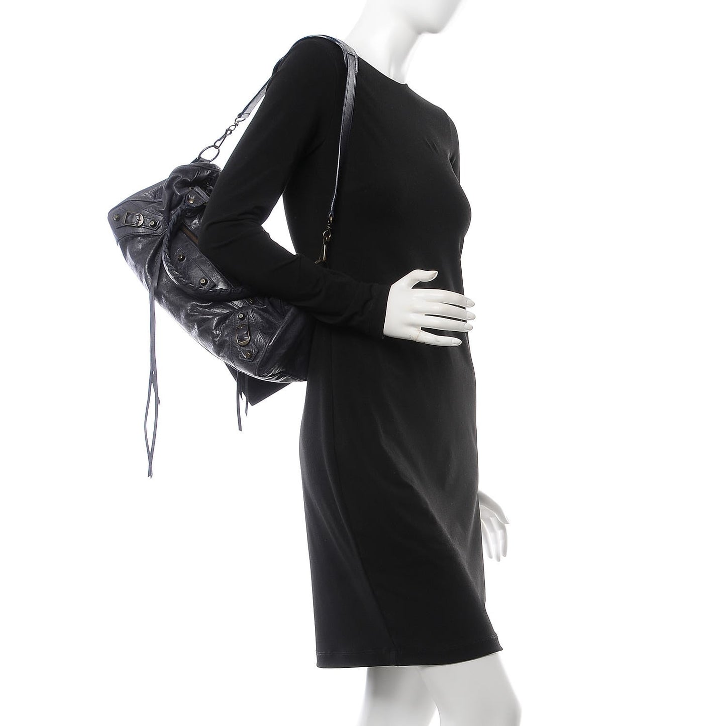 Chevre Classic Hardware Twiggy Ink
