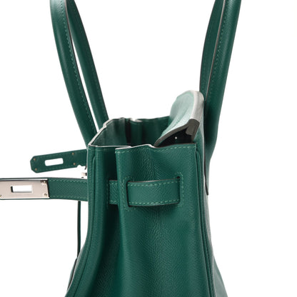 Hermes Epsom Birkin 30 Malachite 14 of 38